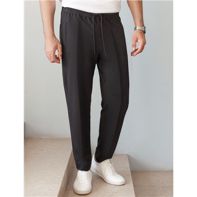 Брюки джоггеры на резинке из премиального футера двухнитки