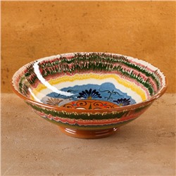 Бульонница узбекская Риштанская Керамика, 1.8 л, d=25 см, керамика, МИКС