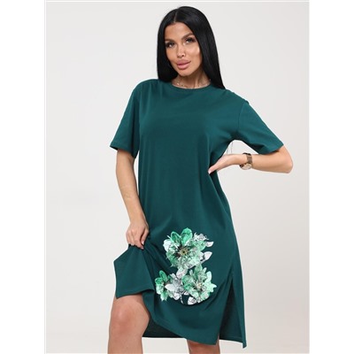 Антуриум - туника изумрудный