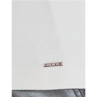 Топ на регулируемых бретелях базовый эластичный из премиального хлопка