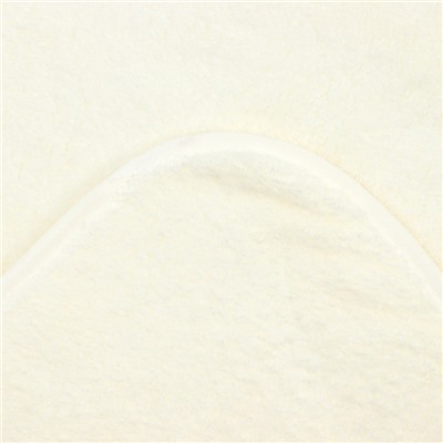 Полотенце - уголок LoveLife «Дружок», 80×80 см, микрофибра, белое