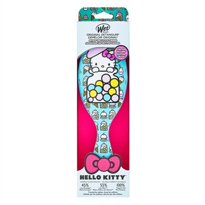 Wet Brush Расчёска для спутанных волос / Original Detangler Hello Kitty Bubble Gum Blue