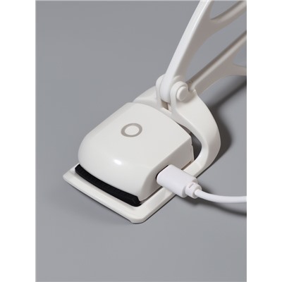 Керлер для ресниц, электрический, USB, 13 см, белый