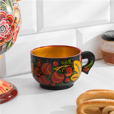 Чайная пара, дерево хохлома