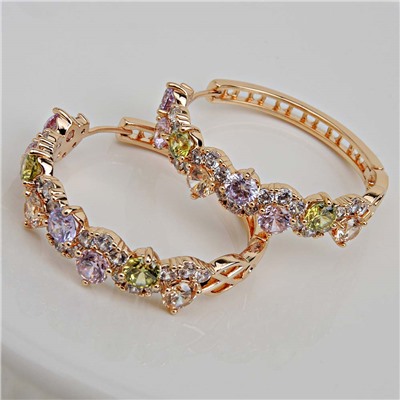 XUPING Серьги с замком кольцо арт. 18 1702 (id 282066)