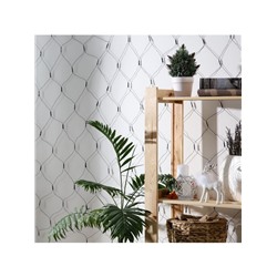 Гирлянда «Сеть» 1.6×1.6 м, IP20, тёмная нить, 144 LED, 8 режимов, 220 В, свечение белое