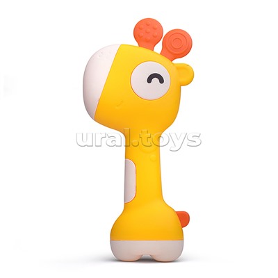 Погремушка-грызунок "Жираф" в коробке