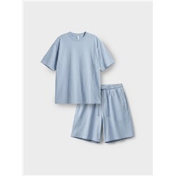 Комплект трикотажный для женщин: фуфайка (футболка), шорты