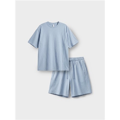 Комплект трикотажный для женщин: фуфайка (футболка), шорты