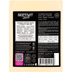 Гель для стирки Septivit Special Santal Sage, парфюмированный, для всех видов тканей, 5 л