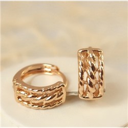 Серьги позолота  H01-15162