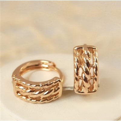 Серьги позолота  H01-15162