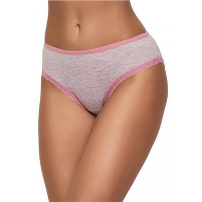 Трусы Слипы WPk/12 (Серый меланж/розовый)