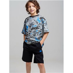 Комплект трикотажный для мальчиков: фуфайка (футболка), шорты