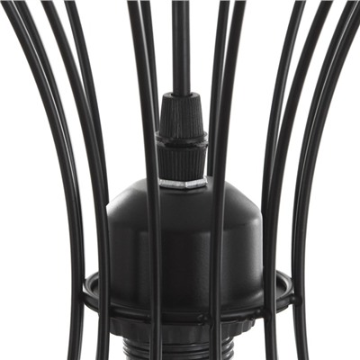 Светильник BayerLux «Анетта» 3хЕ27 40 Вт черный 16×50×23-123 см