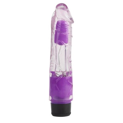 Сиреневый вибратор 8.1 Inch Realistic Vibe - 20 см.