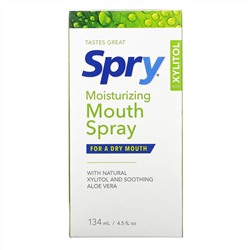 Xlear, Spry, увлажняющий спрей для полости рта, 2 шт., 134 мл (4,5 жидк. унции)