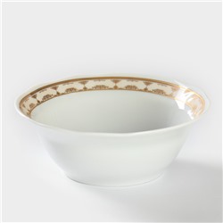 Салатник фарфоровый «Надежда» 300 мл, цвет белый