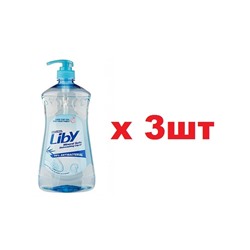 Liby Жидкость для мытья посуды Морская соль 1,1л 3шт