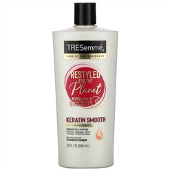 Tresemme, Keratin Smooth with Marula Oil Conditioner, 22 fl oz (650 ml)