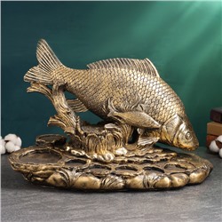 Подставка для бутылки и бокалов «Рыбалка», 46×21×32 см