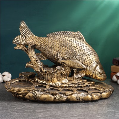 Подставка для бутылки и бокалов «Рыбалка», 46×21×32 см