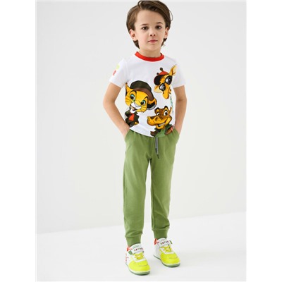 Комплект трикотажный для мальчиков: фуфайка (футболка), брюки