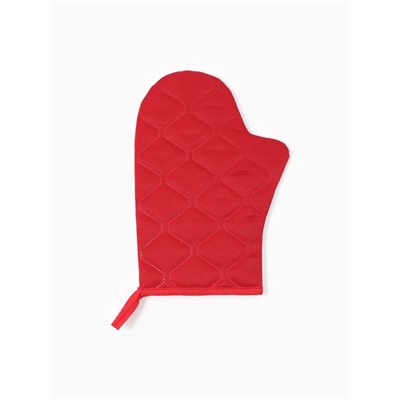 Набор кухонный «Этель. Волшебного счастья»: прихватка 19×19 см, варежка-прихватка 20×28 см