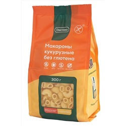 Макароны Рожки большие кукурузные "Диетика" 300г ЭКОПРОДУКТЫ, 1136916
