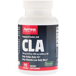 Jarrow Formulas, Конъюгированная линолевая кислота (CLA), 90 мягких таблеток