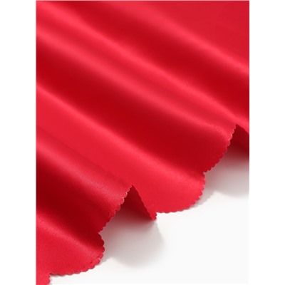 Скатерть «Доляна», однотонная, 140×100 см, красная, 140 г/м², 100% п/э