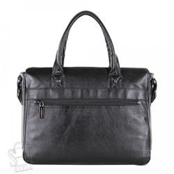 Портфель мужской кожаный 44906-3H black Heanbag