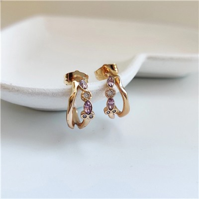 Серьги с кристаллами Swarovski