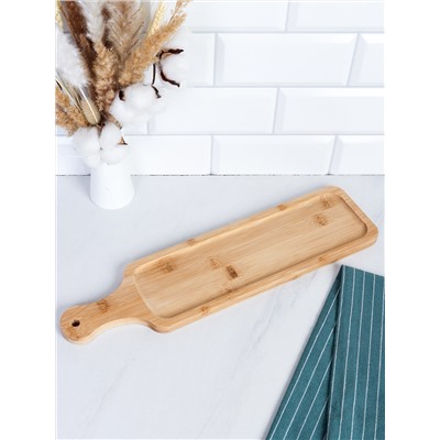 Доска для сервировки 11х44х1,5 см / DY-602 /уп 100/ бамбук