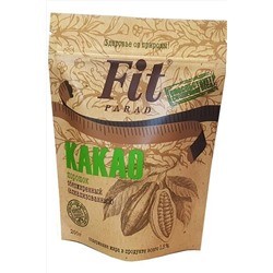 Какао-порошок обезжиренный (алкализованный -1% жира) 100г ЭКОПРОДУКТЫ, 1187218