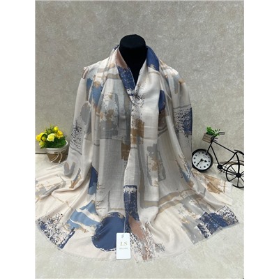 Легкий платок на голову и шею, мультицвет