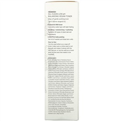 Heimish, All Clean Low pH Balancing Vegan Toner, 150 ml