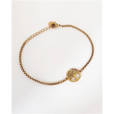 Браслет  из стали "Древо"