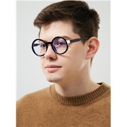 Очки для компьютера, имиджевые, ширина 14.3 см, дужка 14.5 см, линза 6.1×5.2 см