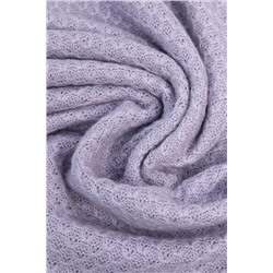 Вязаный палантин (пыльно-сиреневый) ВП01-1М