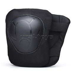 Ролики детские, размер S, черные (со шлемом и защитным снаряжением)