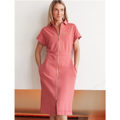 Платье из футера двухнитки с эластаном