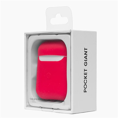 Чехол - Soft touch для кейса "Apple AirPods 2" (red)