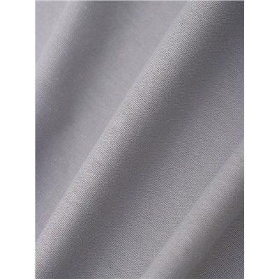 Простыня на резинке 1.5-спальная «Атра», 140×200+20 серая, бязь