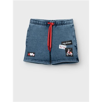 Шорты трикотажные для девочек