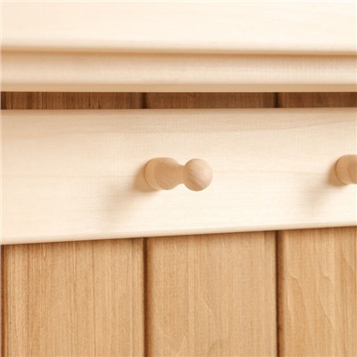 Полка - вешалка для бани и сауны «Универсальная», 50×30×12 см, деревянная, 3 крючка, «Добропаровъ»