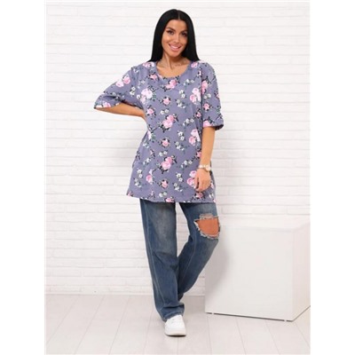 Футболка Арт. 700 (Сиреневый розовый)