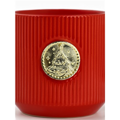 Кружка новогодняя керамическая «Ёлочка», 350 мл