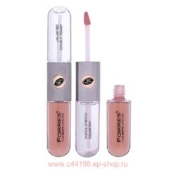 Farres Блеск для губ 2в1 Vivid Matte тон 02 сливочный нюд 7044
