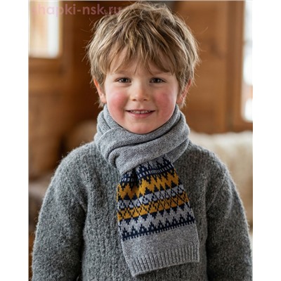 11258 MBS Шарф для мальчика (130 х 16)